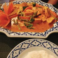 red curry  at Spinach in Khao Lak