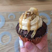 Sticky toffee cupcake, absolutely delicious! at Forgot the Eggs in Chorley