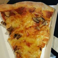 Mushroom and garlic at Vegan Pizza Co. in Cardiff