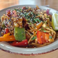 Chicken Noodles at Warzywniak in Wroclaw