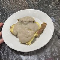 Tastier than it looks!  at Omphalos in Arequipa