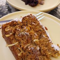Cakes at Omphalos in Arequipa
