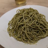 Pasta Pesto (Part of Menu del Dia) at Omphalos in Arequipa