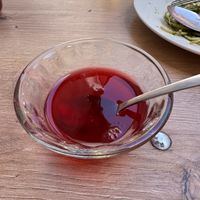 sugar cane dessert at Omphalos in Arequipa