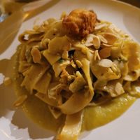 Pasta with zucchini and pumpkin at Haiku in Palermo