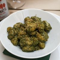 Gnocchi di pesto & pistachio at Haiku in Palermo