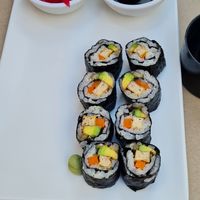 Vegan Sushi at Haiku in Palermo