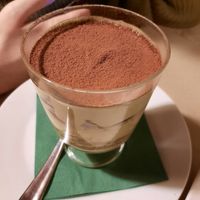 pistachio tiramisù at Haiku in Palermo