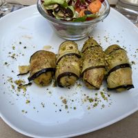 Zucchini rolls  at Haiku in Palermo