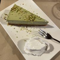 Pistachio mousse cake  at Haiku in Palermo