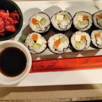 Sushi vegano at Haiku in Palermo