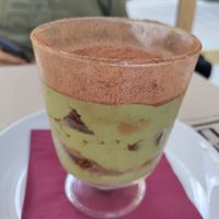 Pistachio tiramisu at Haiku in Palermo
