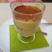 pistachio tiramisù  at Haiku in Palermo