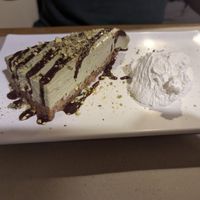 Pistachio pie at Haiku in Palermo