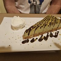Pistachio cheesecake at Haiku in Palermo