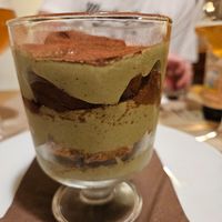 Pistachio tiramisu at Haiku in Palermo