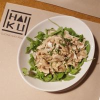 Carpaccio di champignons at Haiku in Palermo