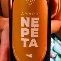 Nepeta Amaro digestive sooooo good!!!! at Haiku in Palermo