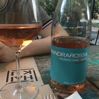 rosé wine  at Haiku in Palermo