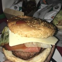 Burger at La Trocadero in Barcelona