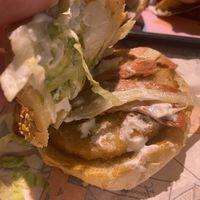 I got the bbq menu, but subbed the bbq for mayo😄 at La Trocadero in Barcelona