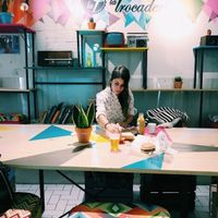 Interior design at La Trocadero in Barcelona