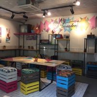 Inside at La Trocadero in Barcelona