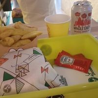 Burger menu at La Trocadero in Barcelona