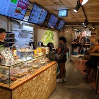 inside at La Trocadero in Barcelona