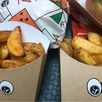 Chips at La Trocadero in Barcelona