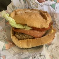 Tasty burger at La Trocadero in Barcelona