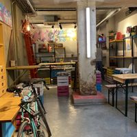 Back of cafe 👍🏻 at La Trocadero in Barcelona