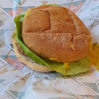 Burger at La Trocadero in Barcelona