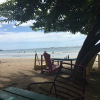 Beachfront restaurant view  at Noguis in Tamarindo