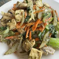 Garlic Black Pepper with Tofu  at Tasty Thai Kitchen in Eugene