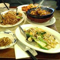 One part of the veggie set meal at Saigon68 in Sheffield