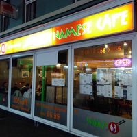 outside at Saigon68 in Sheffield