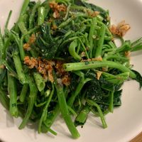 Stir-fried Morning Glory at Hoan Hy in Nha Trang