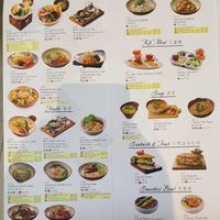 Menu at BMS Organics in Penang