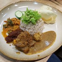 Nasi lemak at BMS Organics in Penang