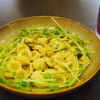 Aglio-Olio Orecchiette - RM17.90 (as of 2017) at BMS Organics in Penang