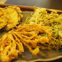 Tempura [from the Tempura Seaweed Fried Garlic Multigrain Rice - RM15.90 (as of 2017)] at BMS Organics in Penang