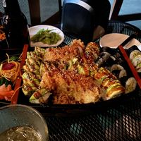 Barco de sushi vegano at Kappa Sushi in La Fortuna