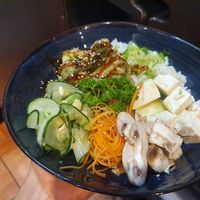 Bowl Vegano at Kappa Sushi in La Fortuna