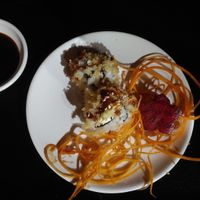 Crispy vegano at Kappa Sushi in La Fortuna