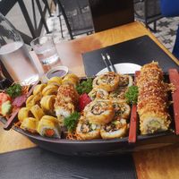  at Kappa Sushi in La Fortuna