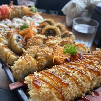   at Kappa Sushi in La Fortuna