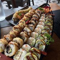   at Kappa Sushi in La Fortuna