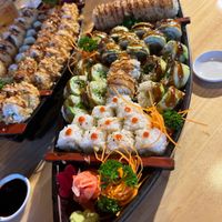 Vegan sushi boat #1  at Kappa Sushi in La Fortuna