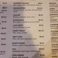  at Kappa Sushi in La Fortuna